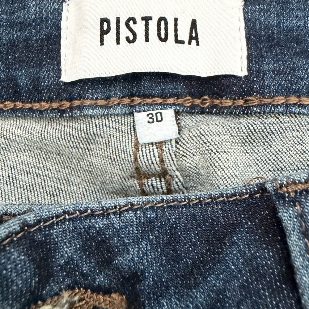 Pistola Dark Blue Women's Jeans - Picture 3 of 6